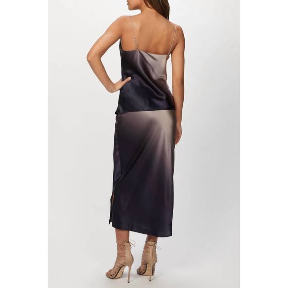 NEW CAMI NYC jessica skirt in navy ombré - Picture 3 of 5